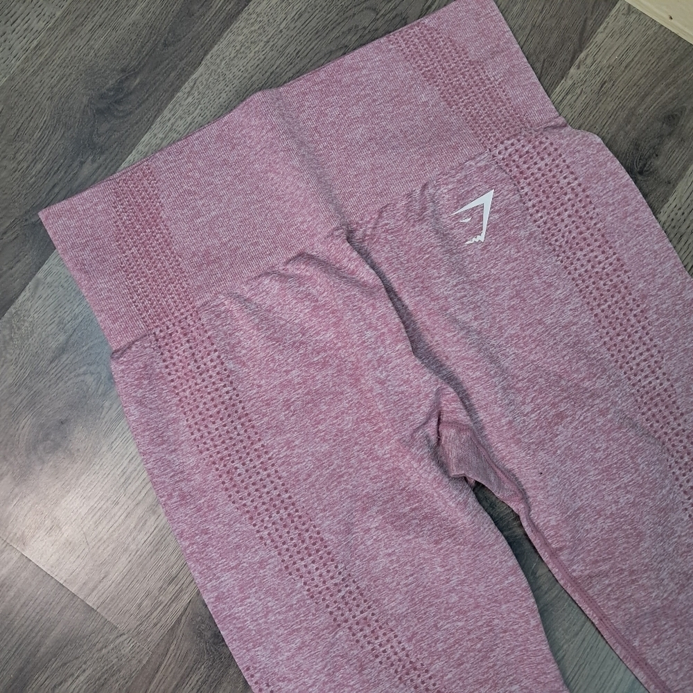 Gymshark Vital Seamless Leggings Size Small Based On Measurements Pink - Picture 3 of 8